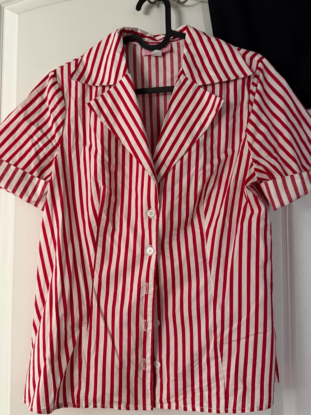 I love Lucy X UV Red and White Striped too sz M